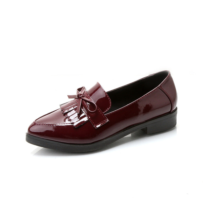 ROSELY Faux Leather Slip On Loafer