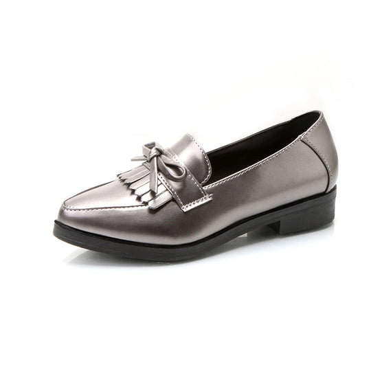 ROSELY Faux Leather Slip On Loafer