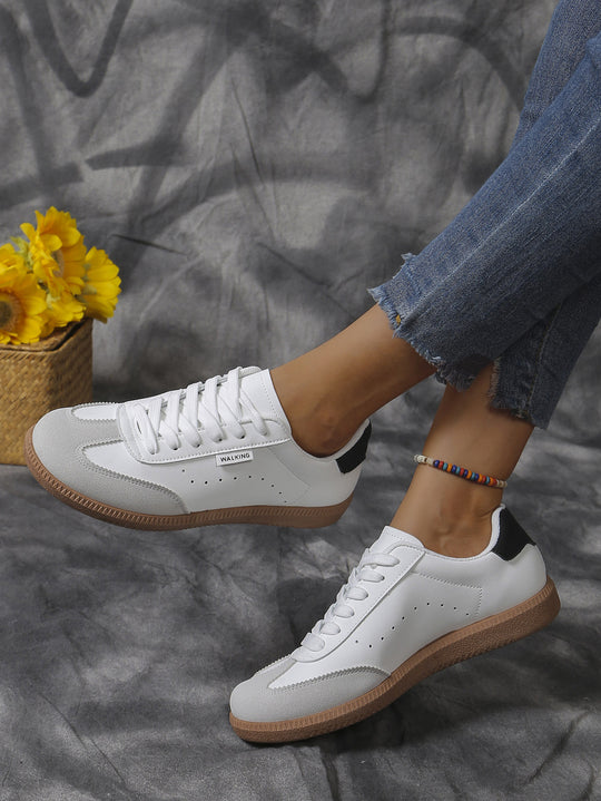 ROSELY Flat Lace-Up Trainers