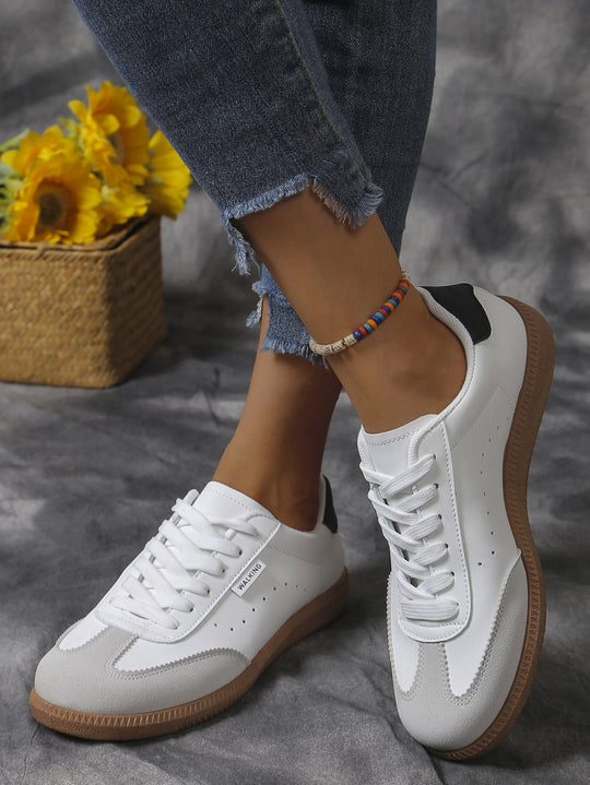 ROSELY Flat Lace-Up Trainers