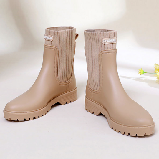 ROSELY Stylish Waterproof Rain Boots